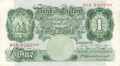 Bank Of England 1 Pound Notes Britannia 1 Pound, from 1931